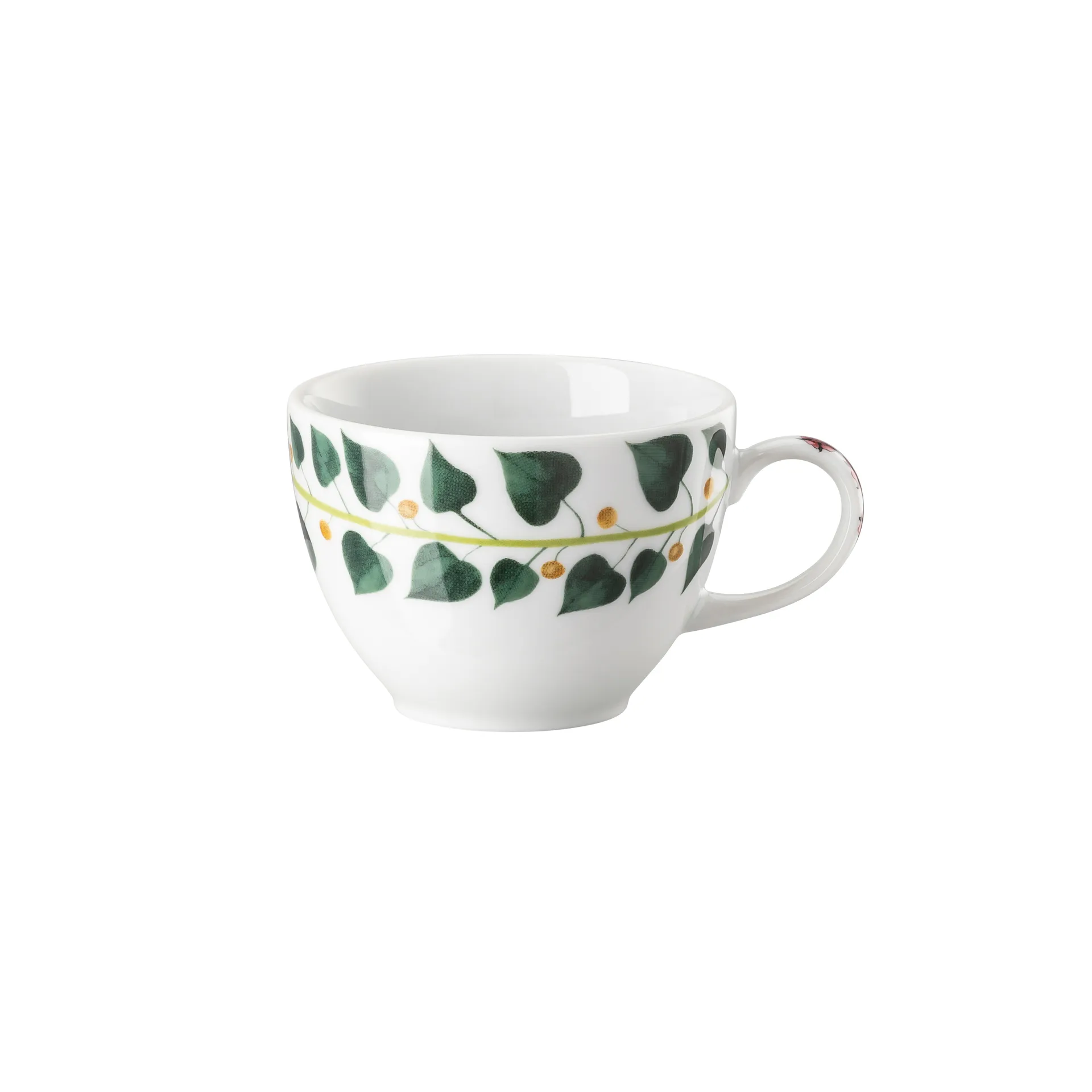 Tazzina da espresso Magic Garden Foliage 8 cl, bianco-verde Rosenthal