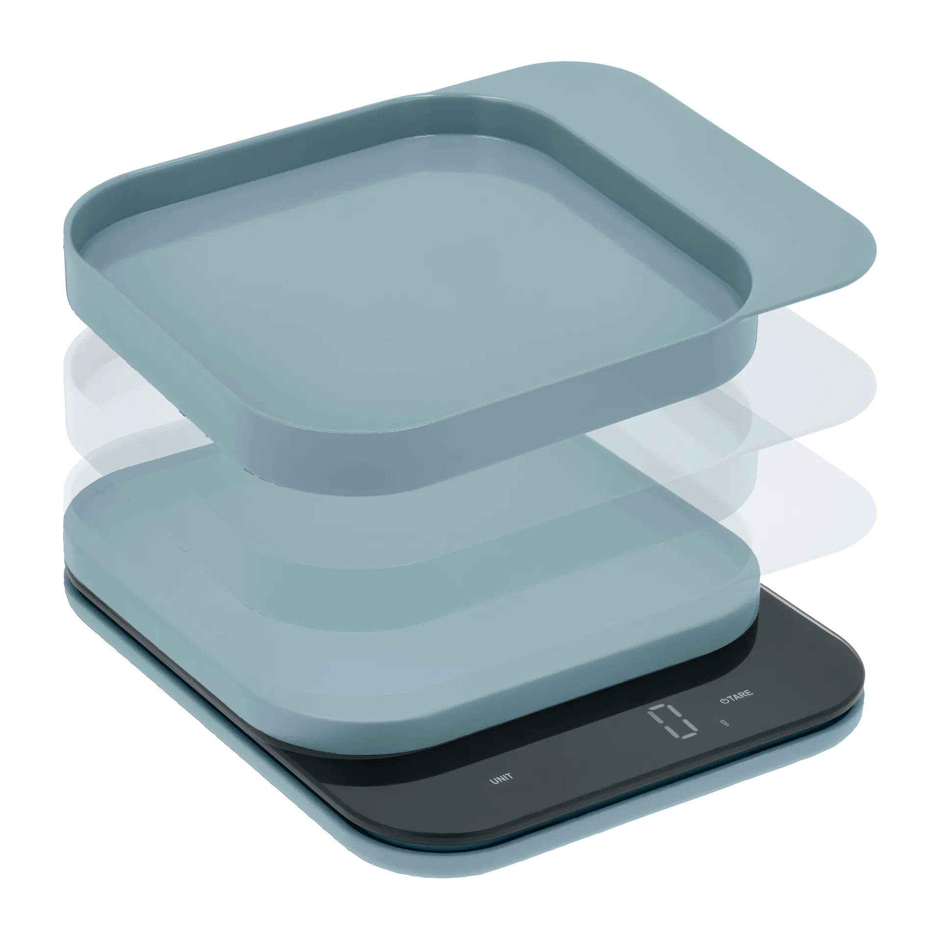 Bilancia da cucina Mensura, Dusty blue Rosti