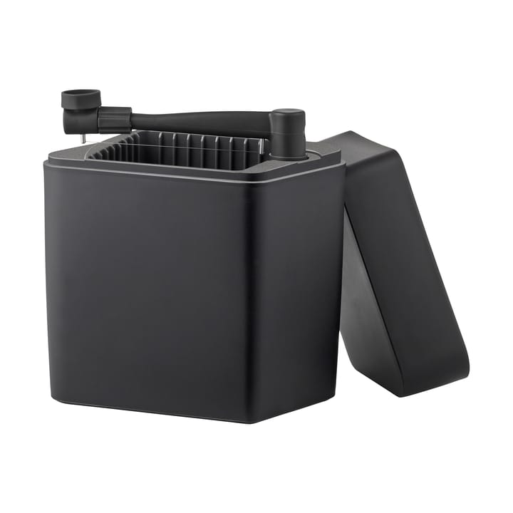 Cassetta per formaggi con tagliaformaggi Classic 16,5x10x19 cm - Nero - Rosti