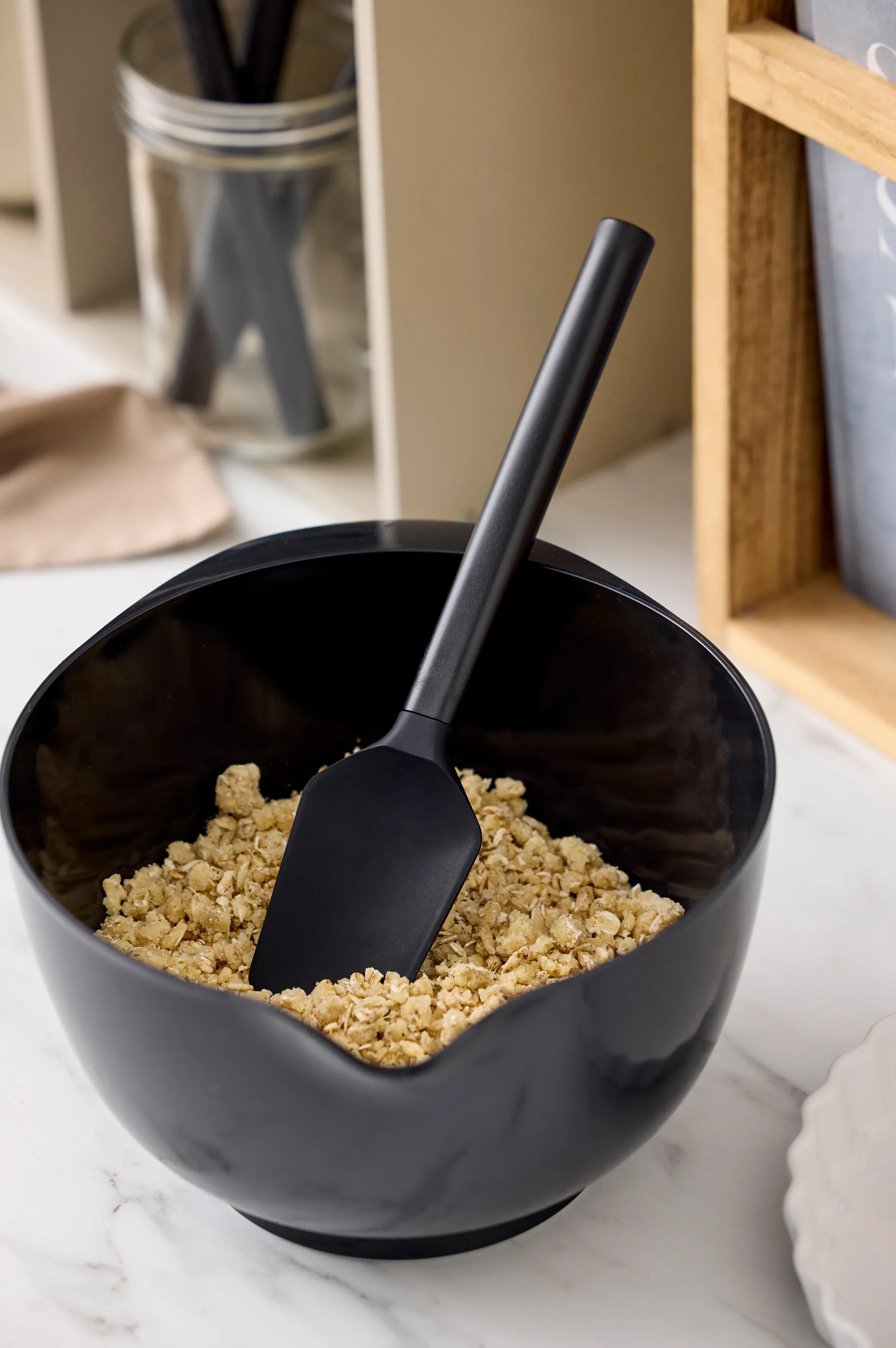 Cucchiaio leccapentole Rosti Emma, Nero Rosti