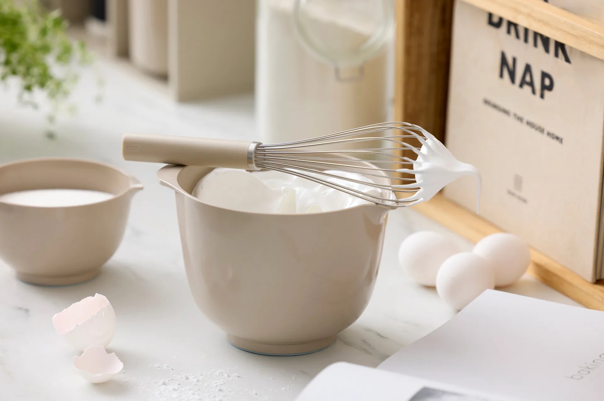 Frusta a palloncino Emma in acciaio 27 cm, Humus Rosti