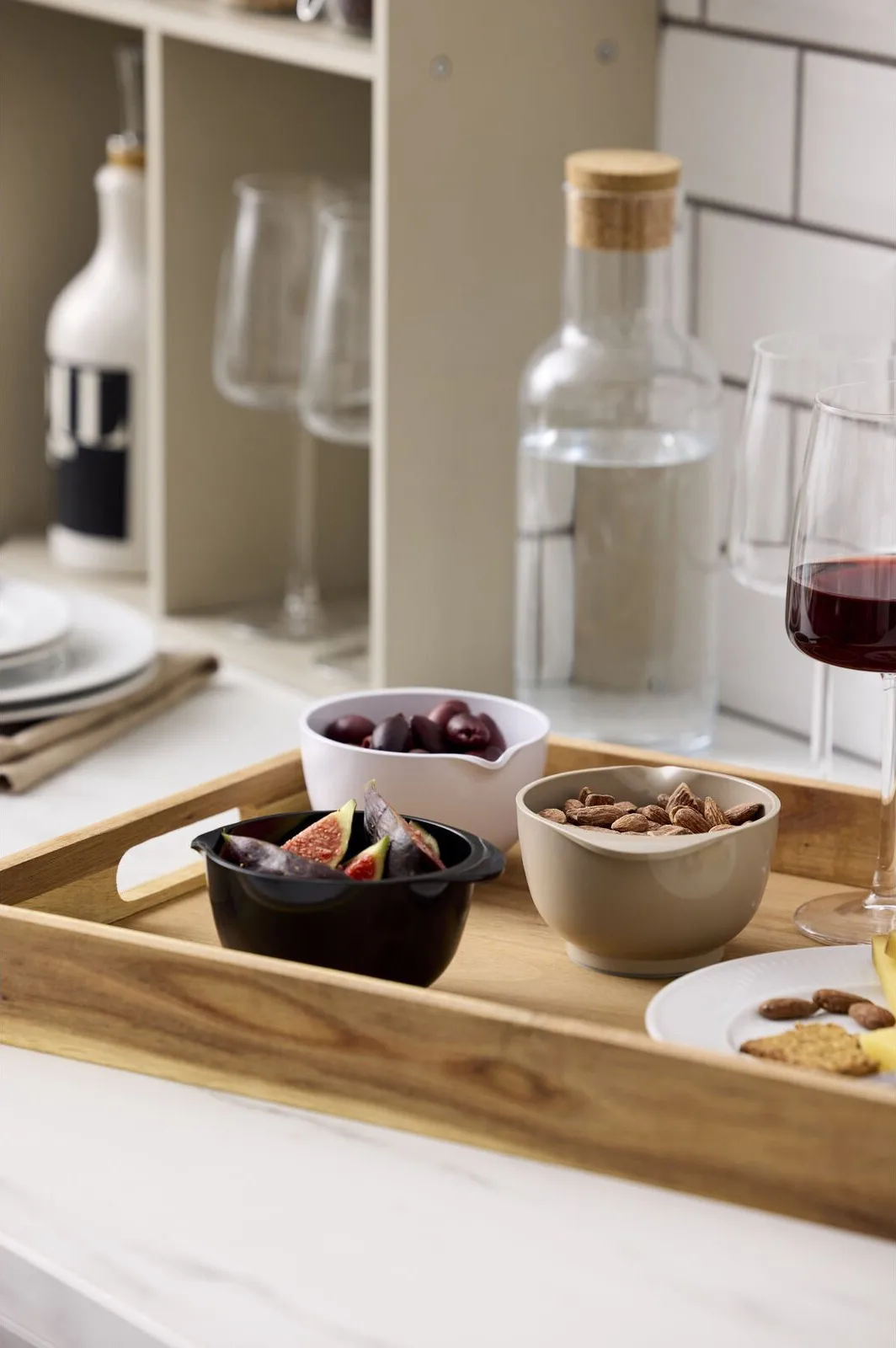 Mini ciotola 25 ml Margrethe confezione da 6, Bianco Rosti