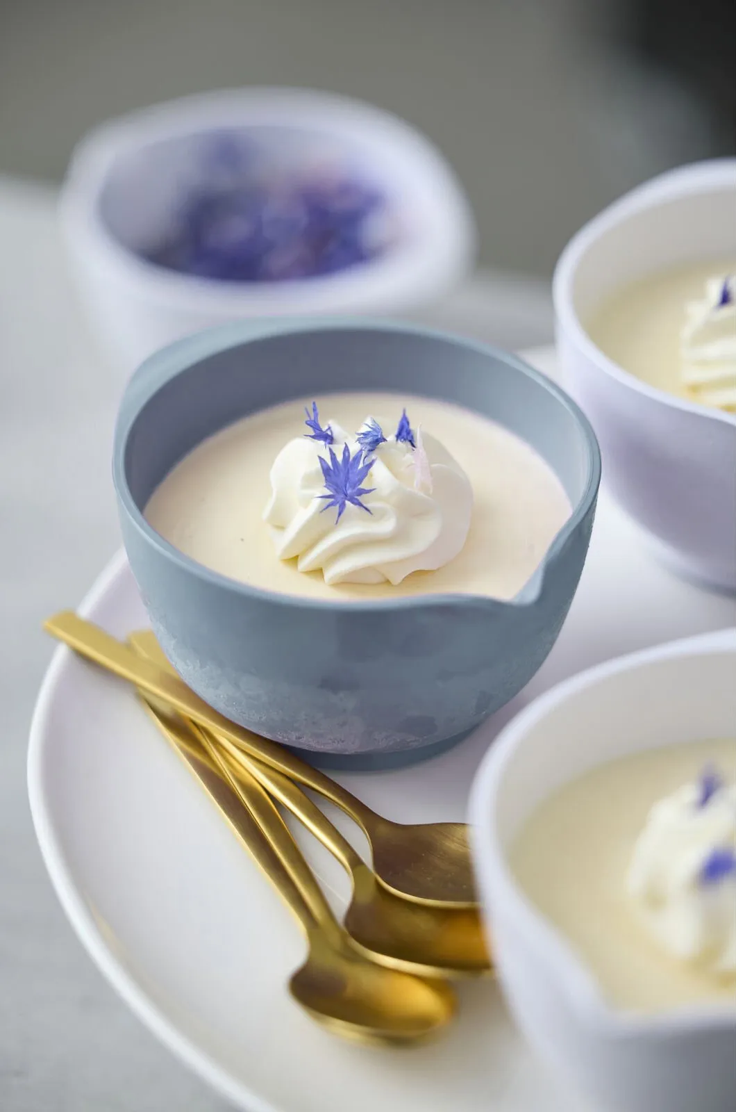 Mini ciotola 25 ml Margrethe confezione da 6, Dusty blue Rosti