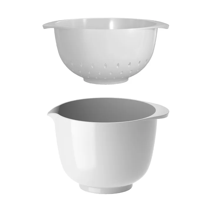 NEW Margrethe ciotola con colapasta - Bianco, 1,5 litri - Rosti
