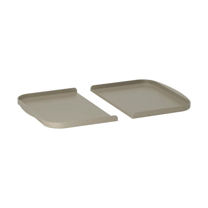 Separa set di vassoi - Humus, 2 pezzi - Rosti