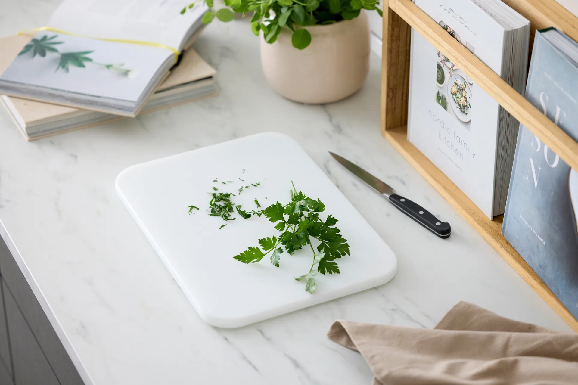 Separa tagliere, bianco, 36x26 cm Rosti