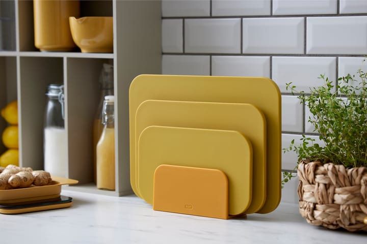 Set da 3 di taglieri con manico Choptima, Curry Rosti