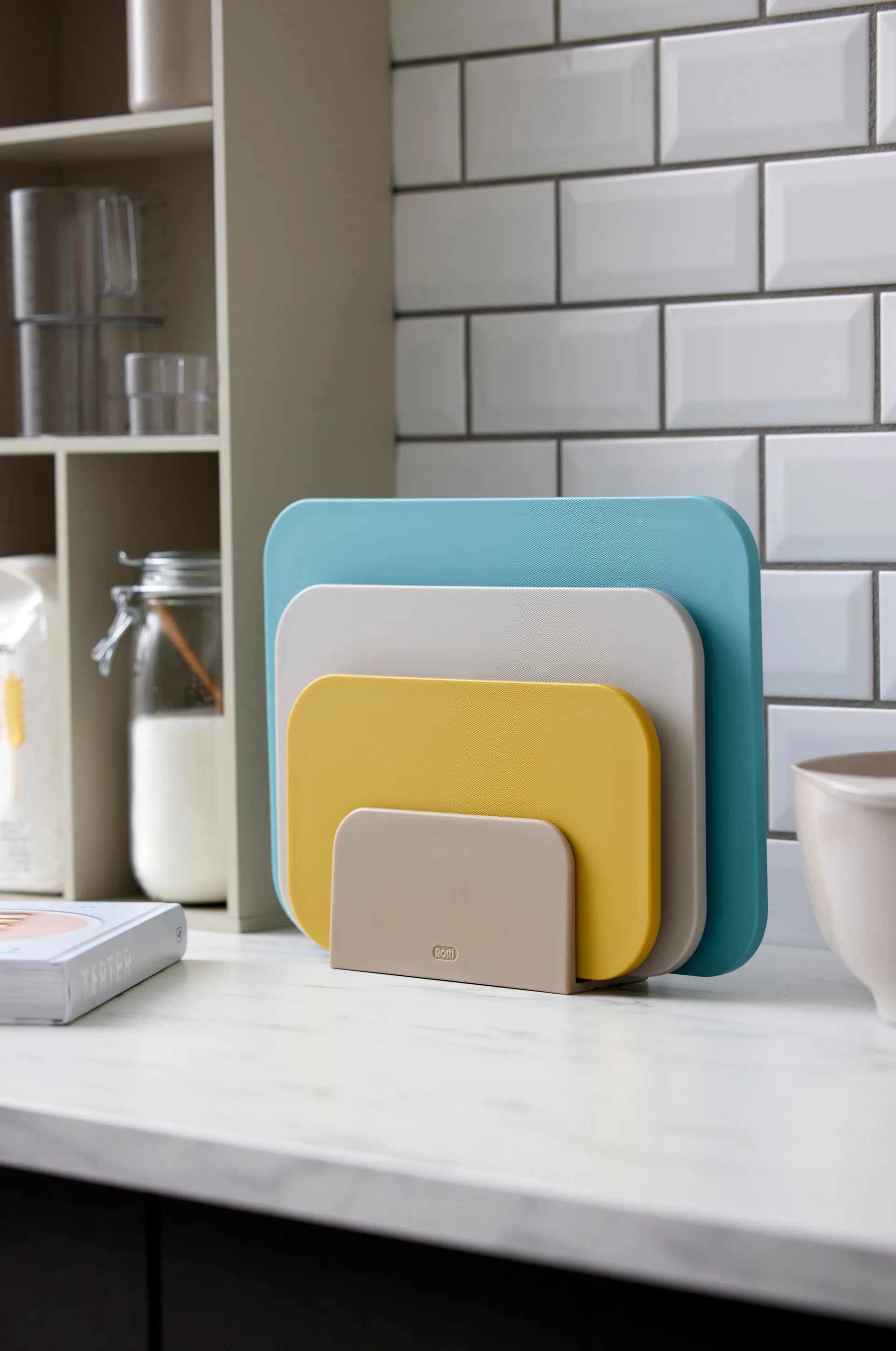 Set da 3 di taglieri con manico Choptima, Oceano Rosti