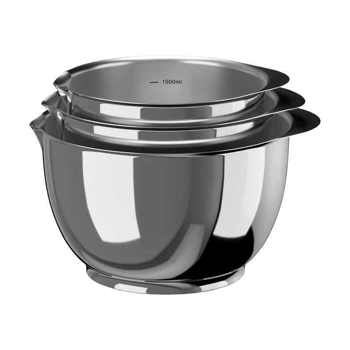 Set di ciotole Margrethe 3 pezzi - Acciaio inossidabile - Rosti