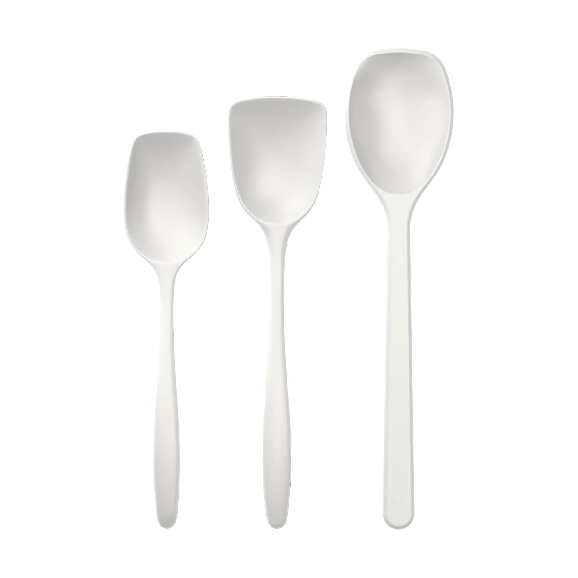 Set di mestoli Classic da 3 pezzi, Bianco Rosti