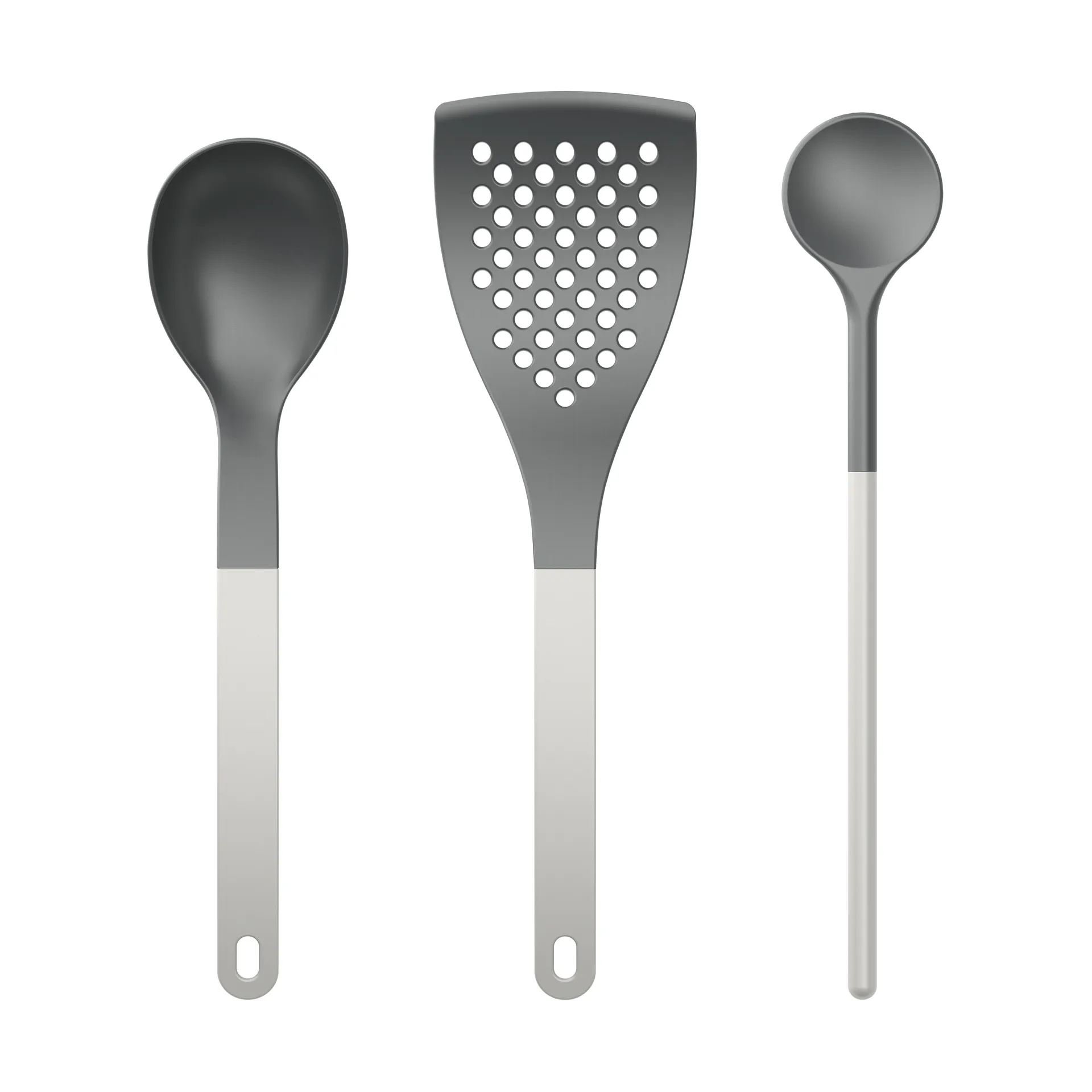 Utensili da cucina Optima 1 3 pezzi, Nylon bianco Rosti