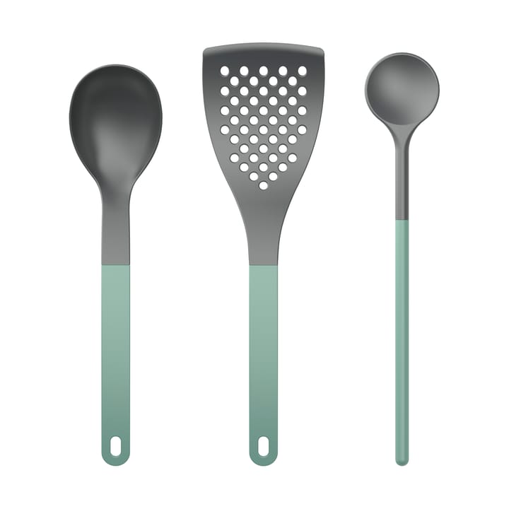 Utensili da cucina Optima 1 3 pezzi - Nylon verde nordico - Rosti