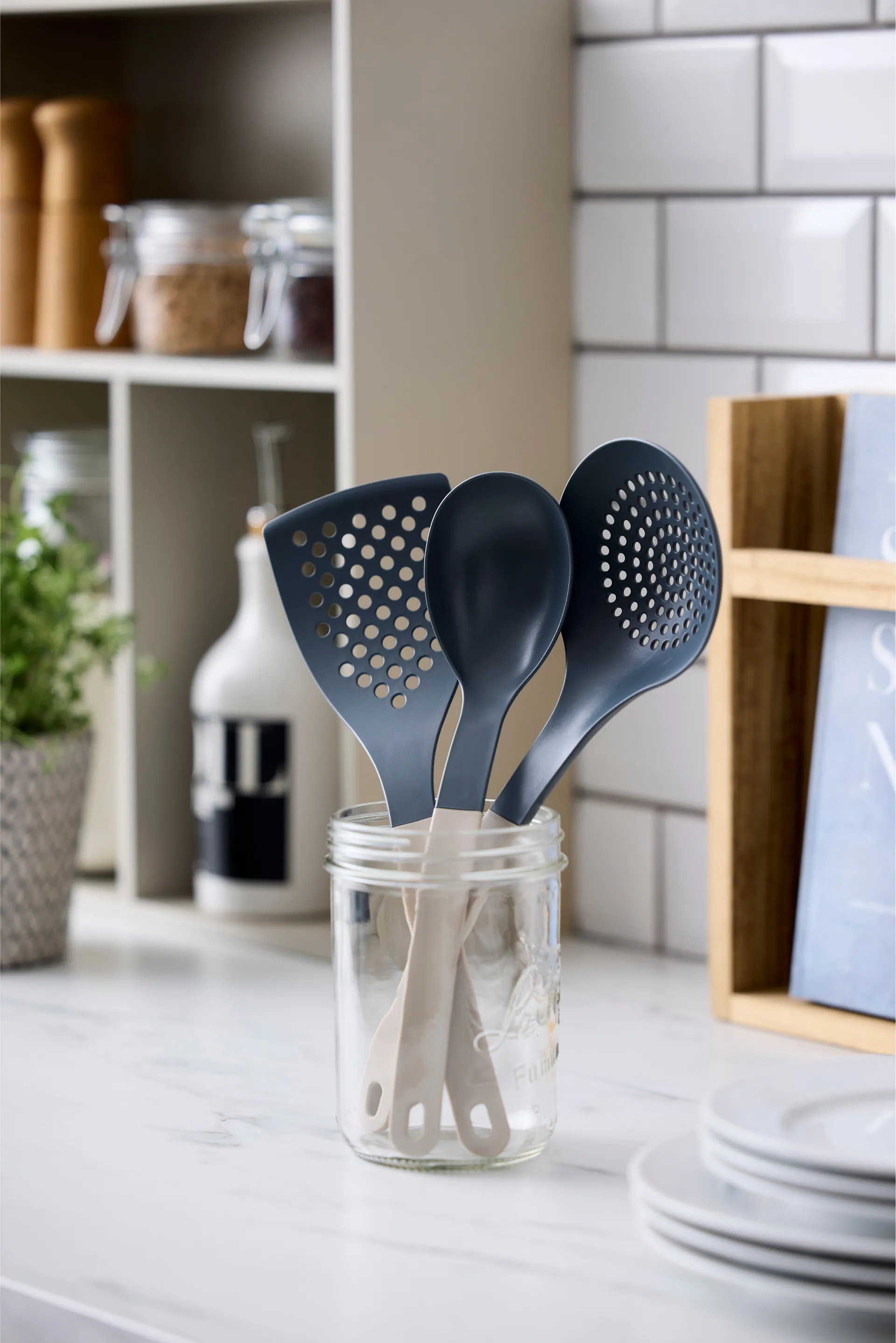 Utensili da cucina Optima 2 3 pezzi, Nylon humus Rosti