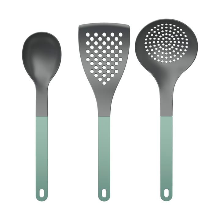 Utensili da cucina Optima 2 3 pezzi - Nylon verde nordico - Rosti