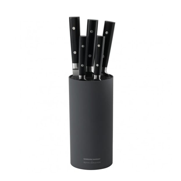 Ceppo per coltelli Gordon Ramsey, 5 pezzi Royal Doulton
