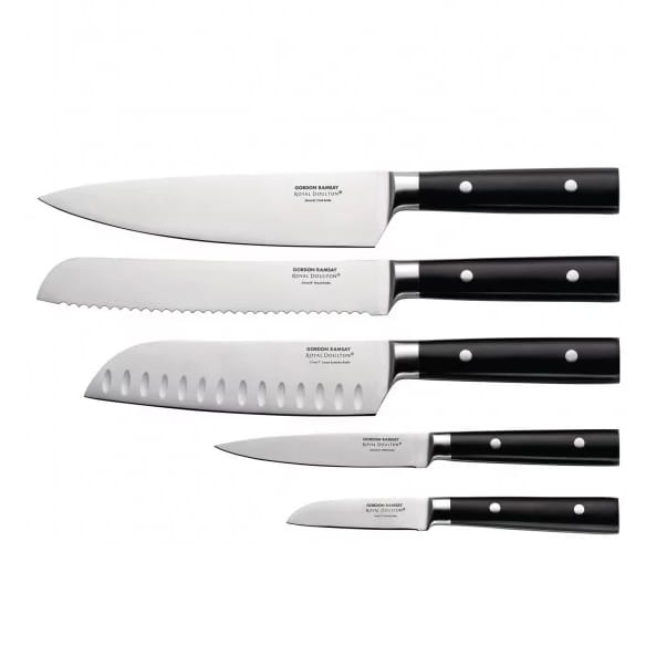 Ceppo per coltelli Gordon Ramsey, 5 pezzi Royal Doulton