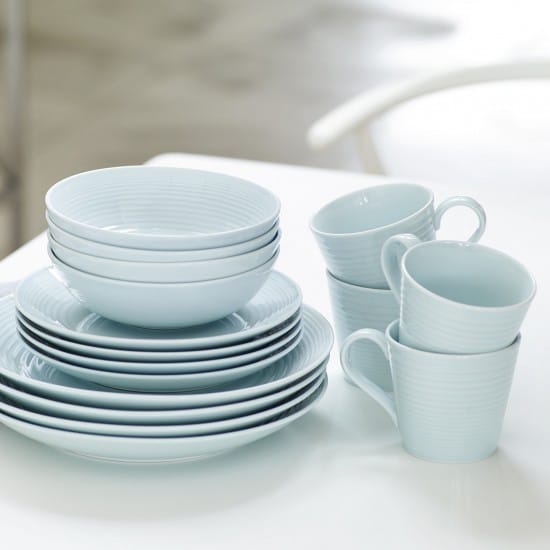 Piatto Maze 22 cm, blu Royal Doulton