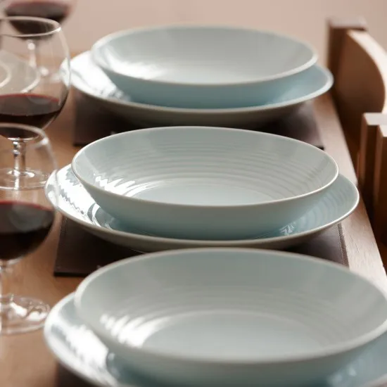 Piatto Maze 28 cm, blu Royal Doulton