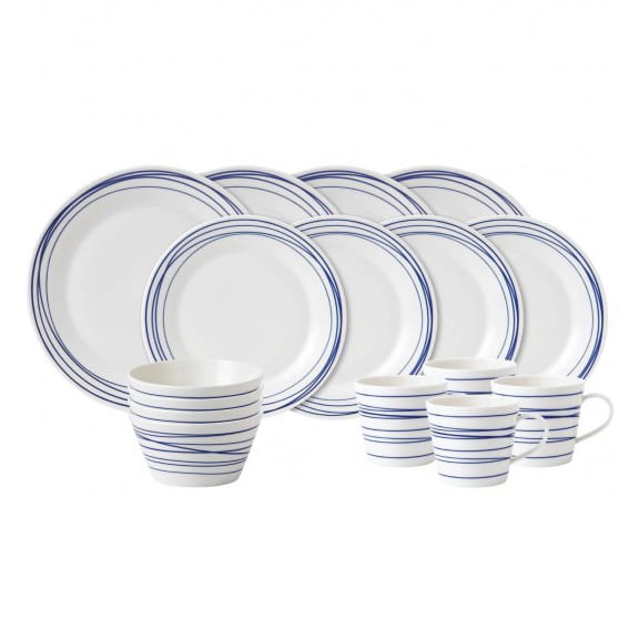 Set di piatti Pacific 16 pezzi - lines - Royal Doulton