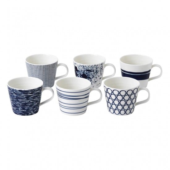 Tazza Pacific blu 6 pezzi - piccolo - Royal Doulton