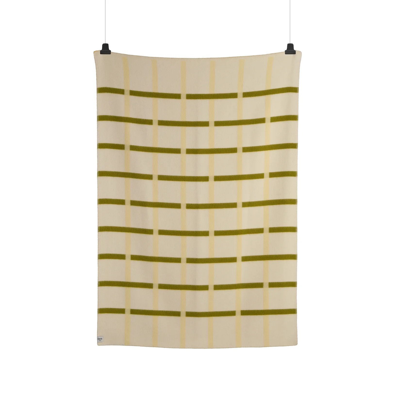 Coperta Knut 135x200 cm, Lime Røros Tweed