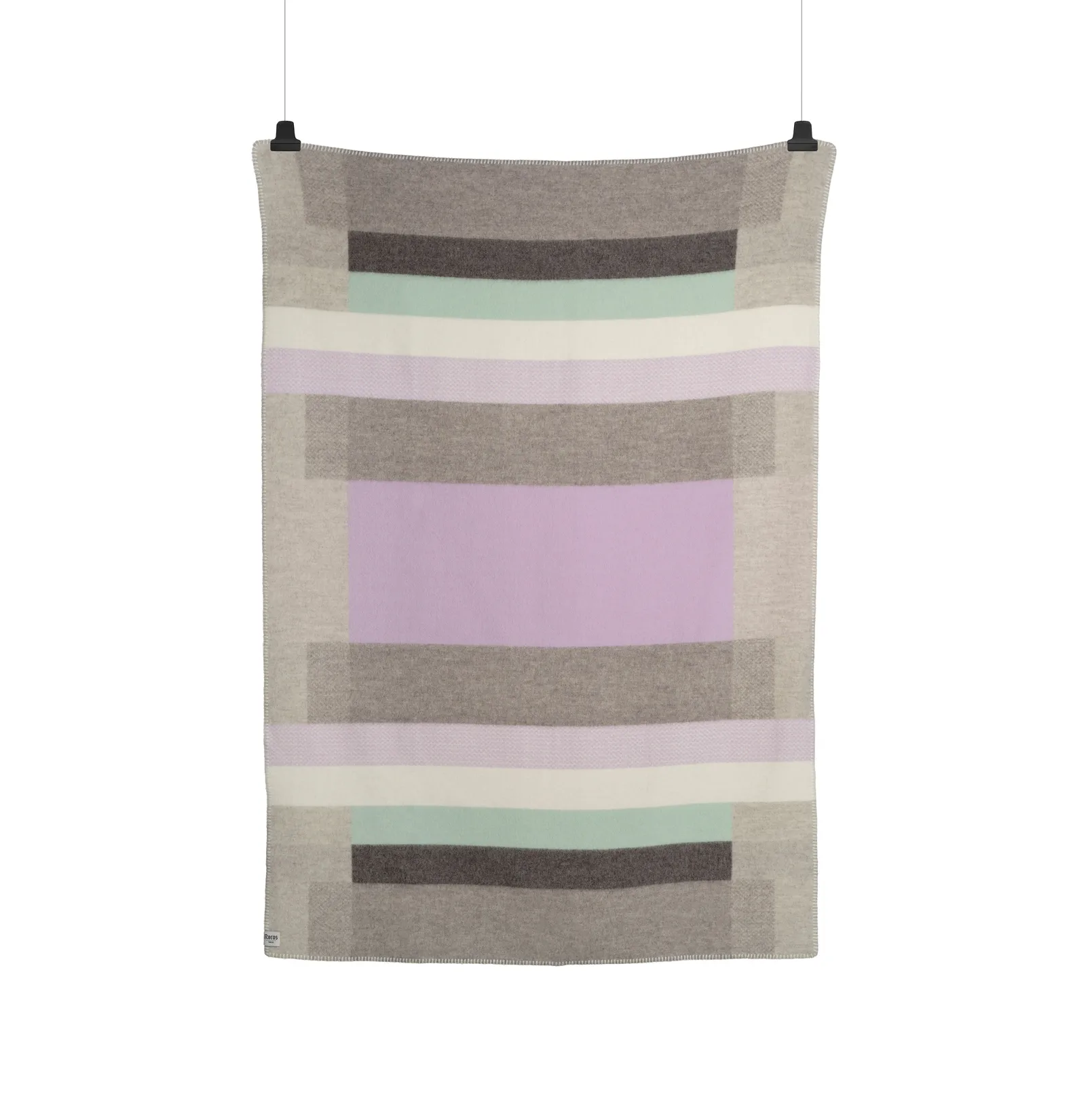 Coperta Mikkel 135x200 cm, Grey Røros Tweed