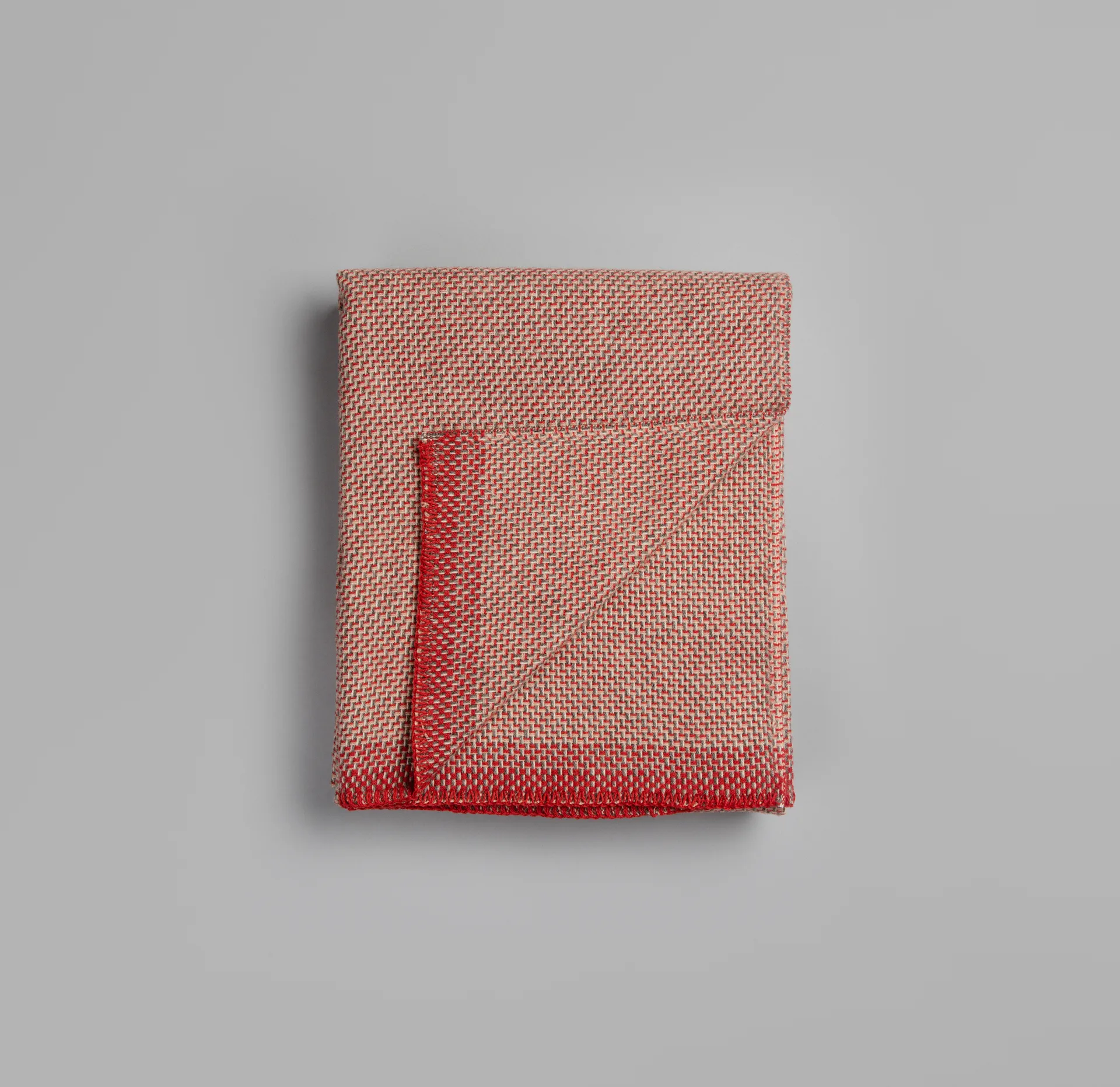 Coperta Una 150x200 cm, Light red Røros Tweed
