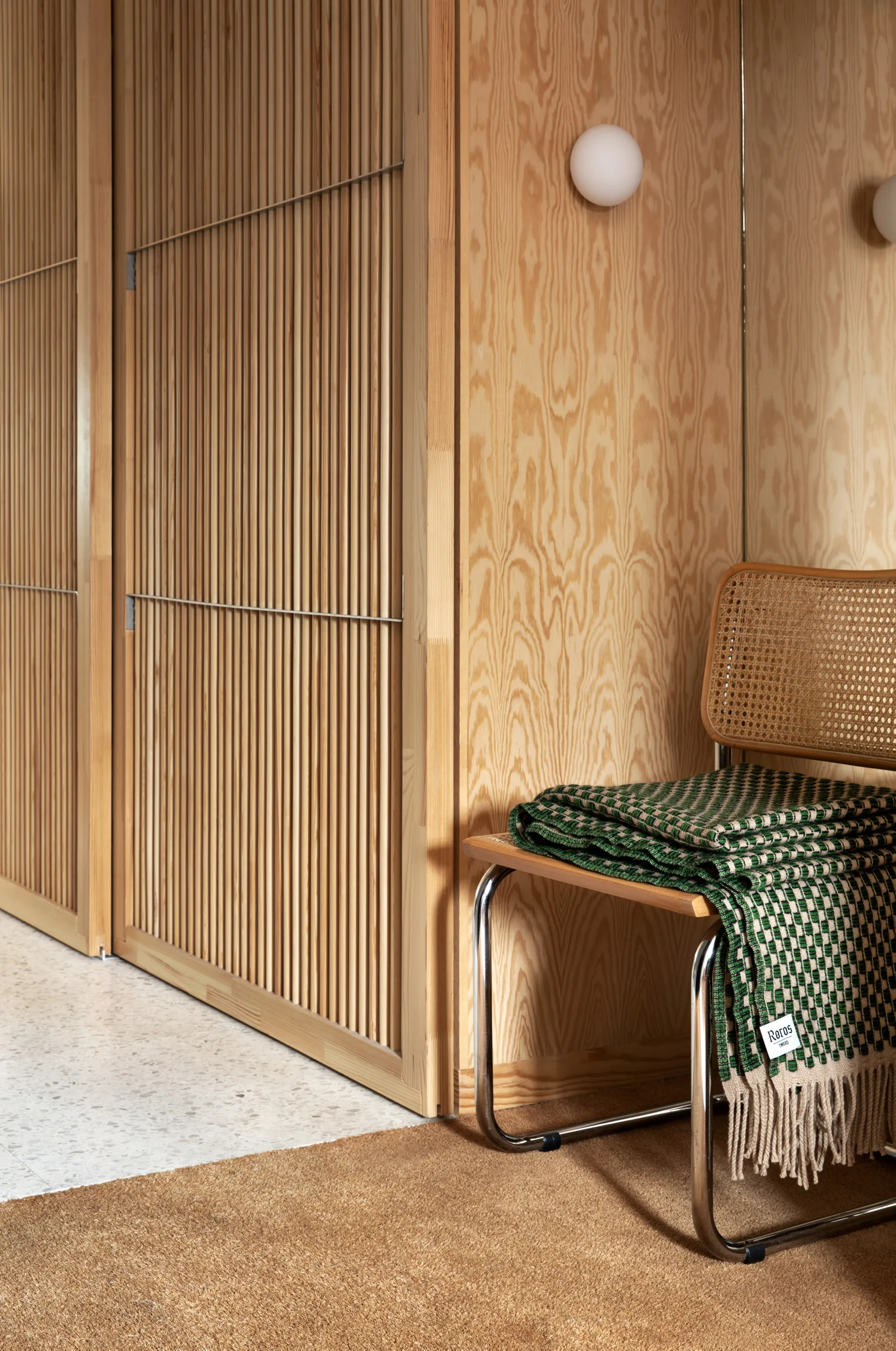 Plaid Isak 150x210 cm, Meadow Røros Tweed