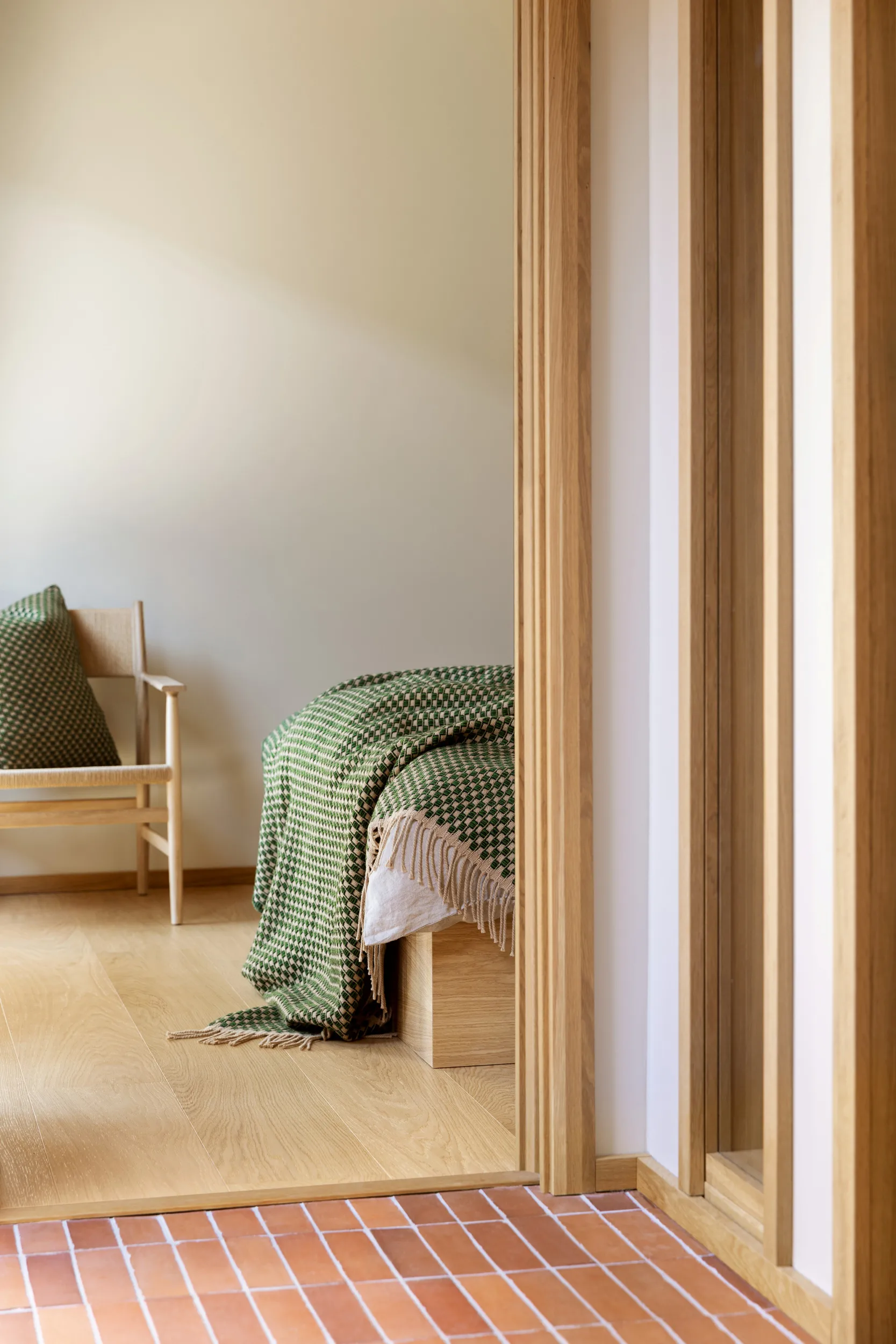 Plaid Isak 150x210 cm, Meadow Røros Tweed