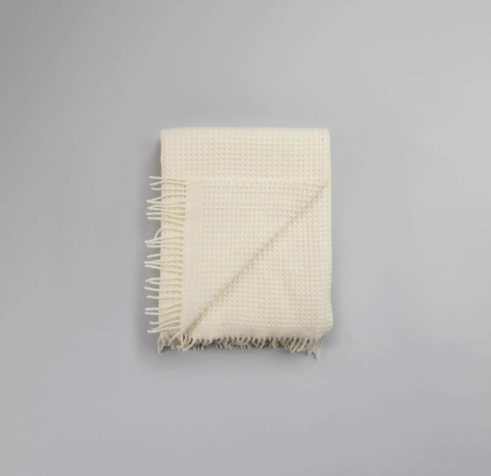 Plaid Vega 150x210 cm, Natural Røros Tweed