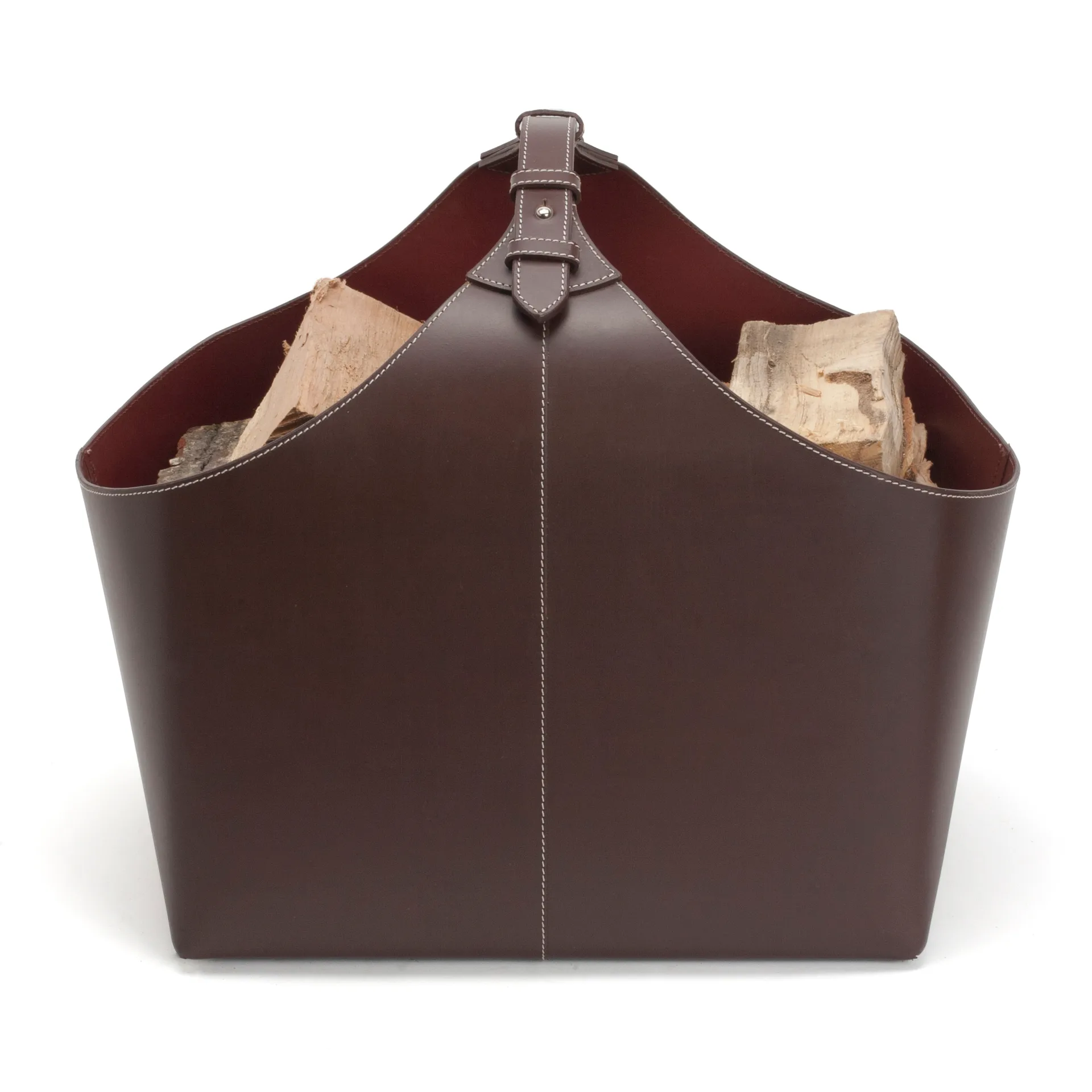 Cesta per legna Ørskov, marrone Ørskov