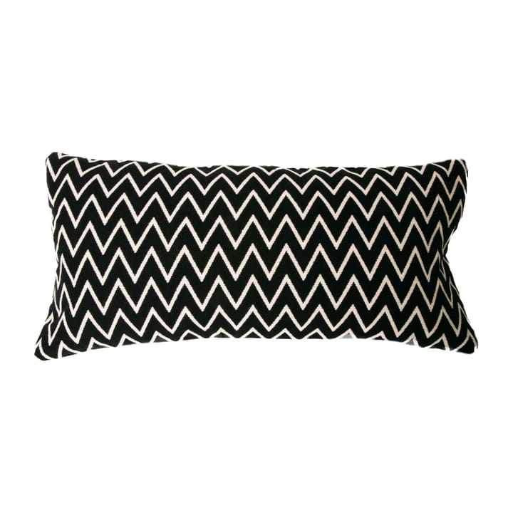 Fodera per cuscino a 30x60 cm Zigzag - nero - Ørskov