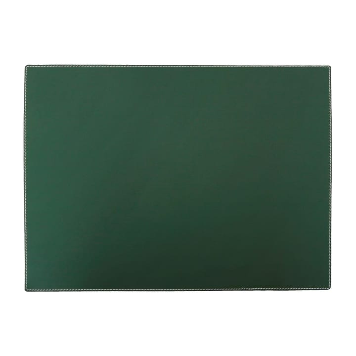 Tovaglietta in pelle quadrata Ørskov - verde scuro - Ørskov