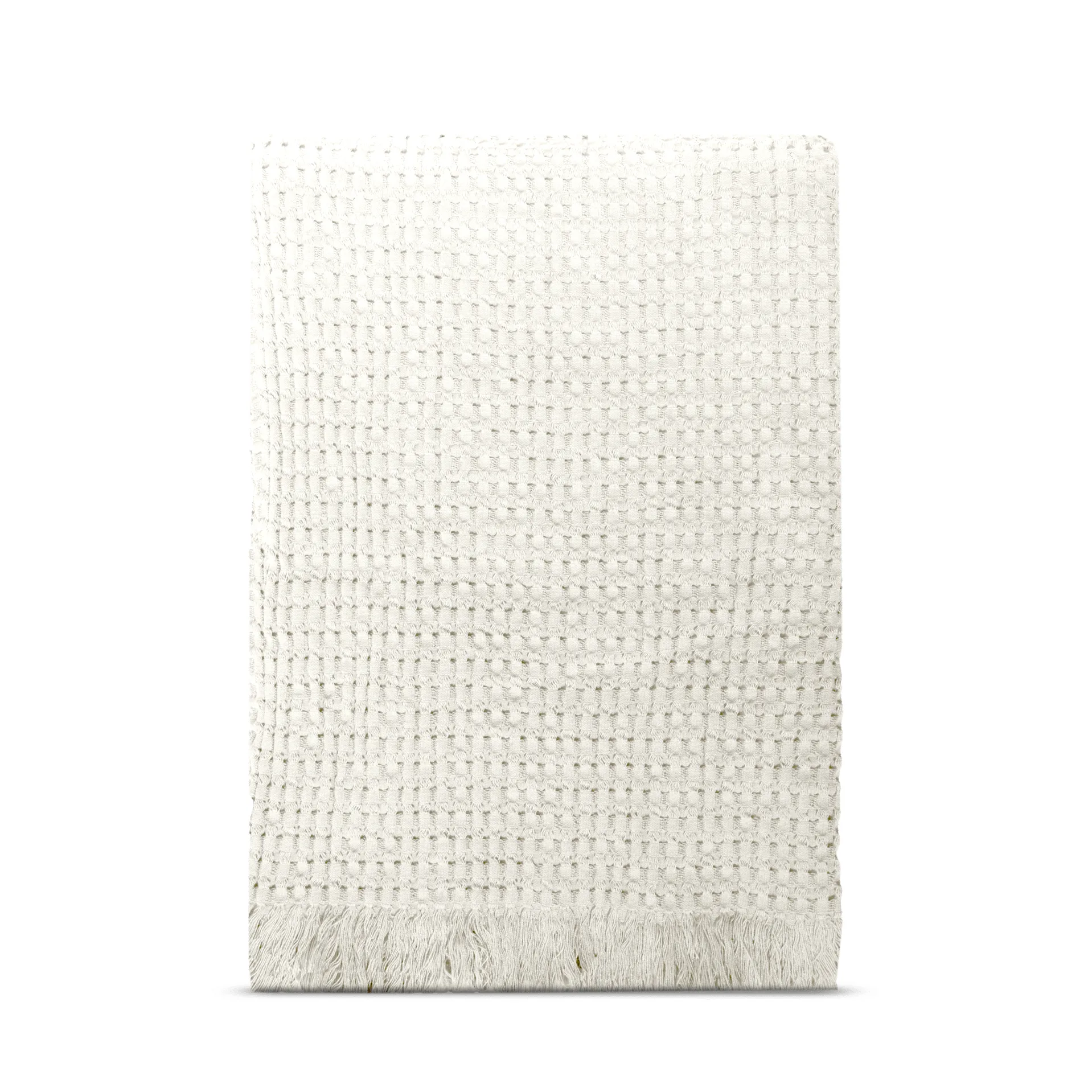 Plaid in cotone Stockholm 130x180 cm, Beige champagne Rug Solid