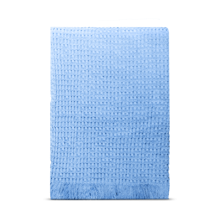 Plaid in cotone Stockholm 130x180 cm - Millenium blue - Rug Solid