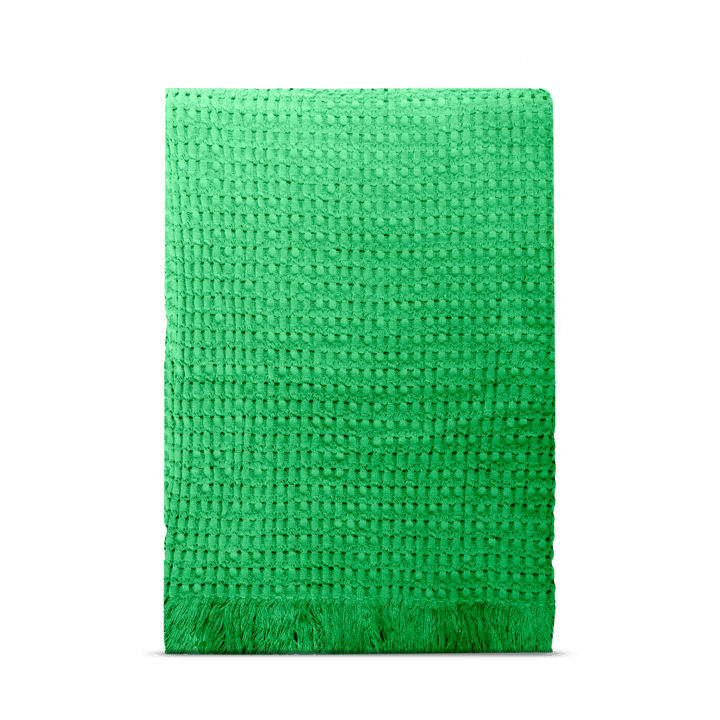Plaid in cotone Stockholm 130x180 cm - Racing green - Rug Solid