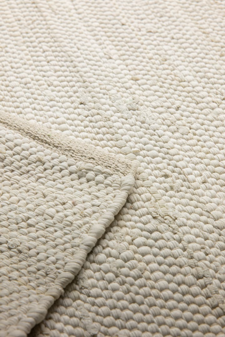 Tappeto Cotton 170x240 cm - desert white (bianco) - Rug Solid