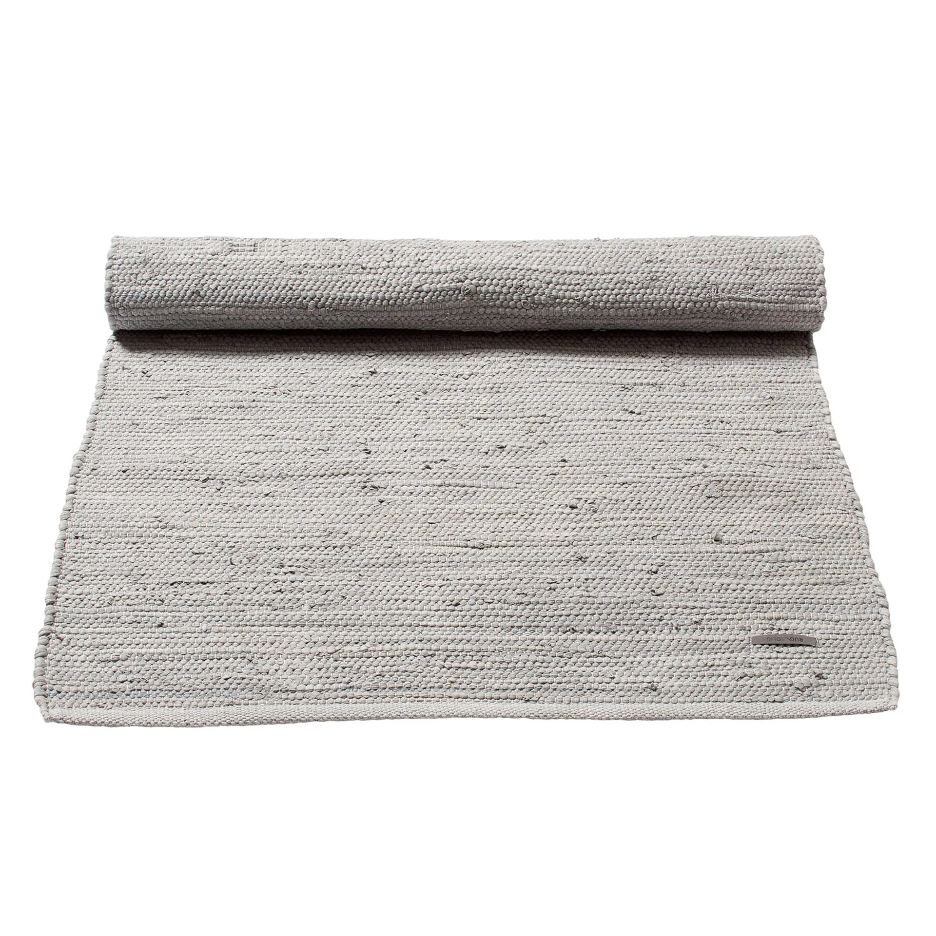 Tappeto Cotton 170x240 cm, light grey (grigio chiaro) Rug Solid