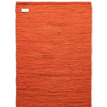 Tappeto Cotton 60x90 cm - solar orange (arancione) - Rug Solid