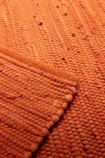 Tappeto Cotton 60x90 cm - solar orange (arancione) - Rug Solid