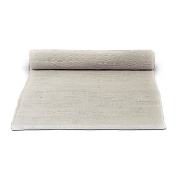 Tappeto in cotone 140x200 cm - desert white (bianco) - Rug Solid