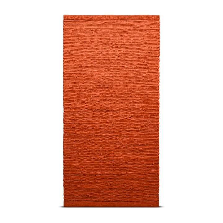 Tappeto in cotone 140x200 cm - solar orange (arancione) - Rug Solid