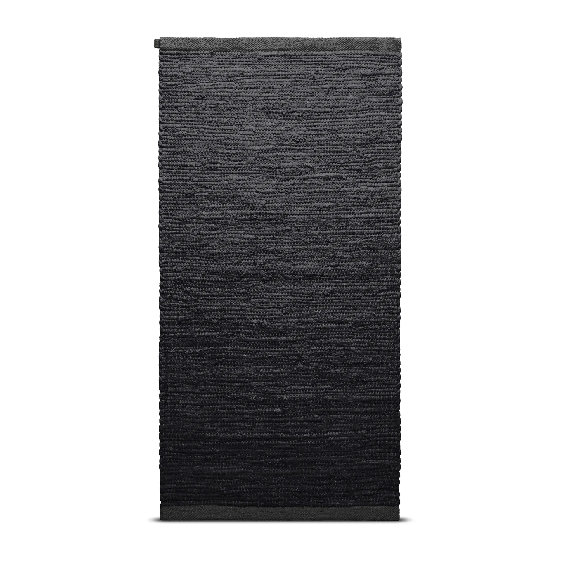 Tappeto in cotone 65x135 cm, Charcoal Rug Solid