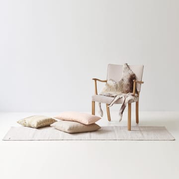 Tappeto in cotone 65x135 cm - desert white (bianco) - Rug Solid