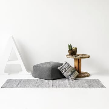 Tappeto in cotone 65x135 cm - light grey (grigio chiaro) - Rug Solid
