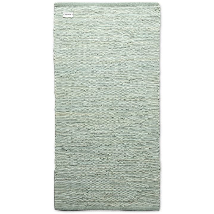 Tappeto in cotone 65x135 cm - Verde menta - Rug Solid