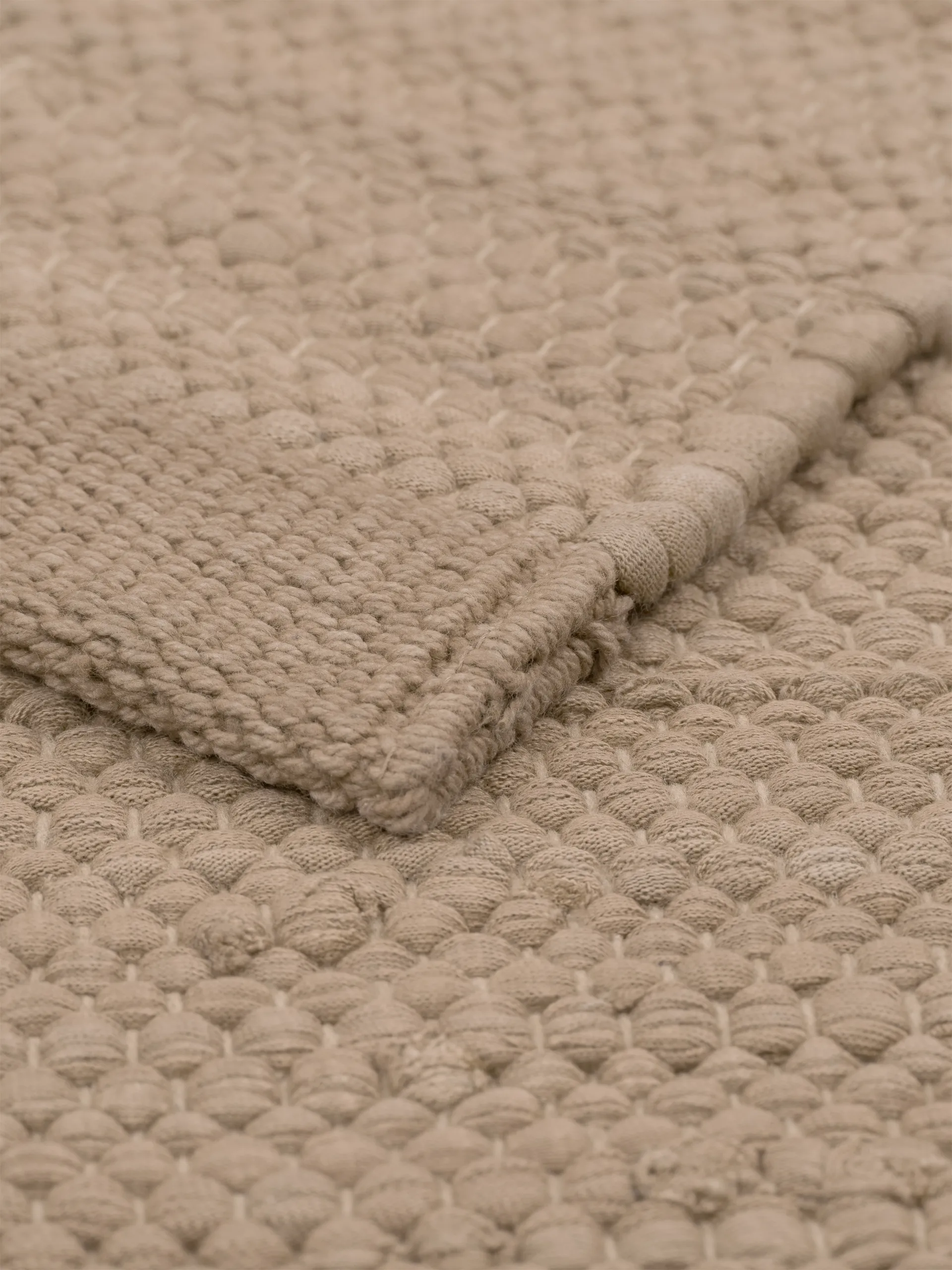 Tappeto in cotone 75x200 cm, Nougat Rug Solid