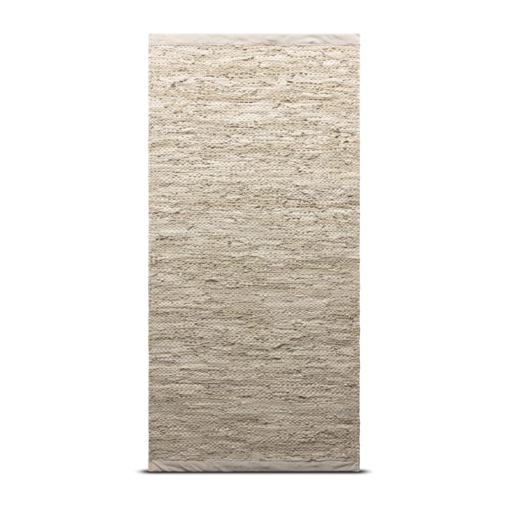 Tappeto Leather 140x200 cm - beige - Rug Solid