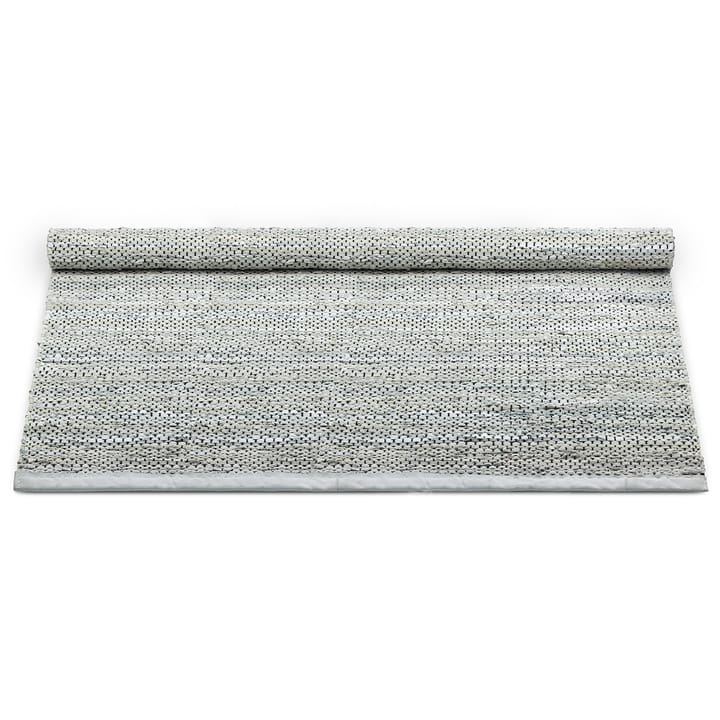 Tappeto Leather 140x200 cm - light grey (grigio chiaro) - Rug Solid