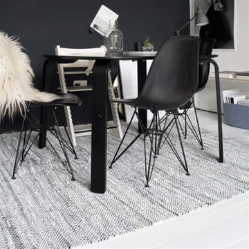 Tappeto Leather 140x200 cm - light grey (grigio chiaro) - Rug Solid